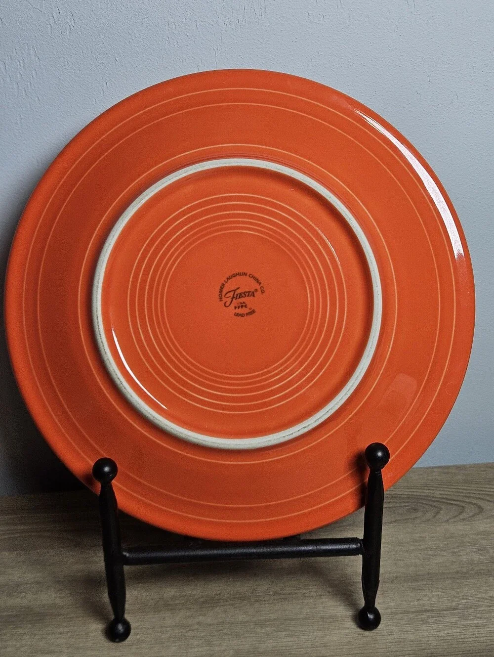 Homer Laughlin Fiesta Poppy Orange 10.5